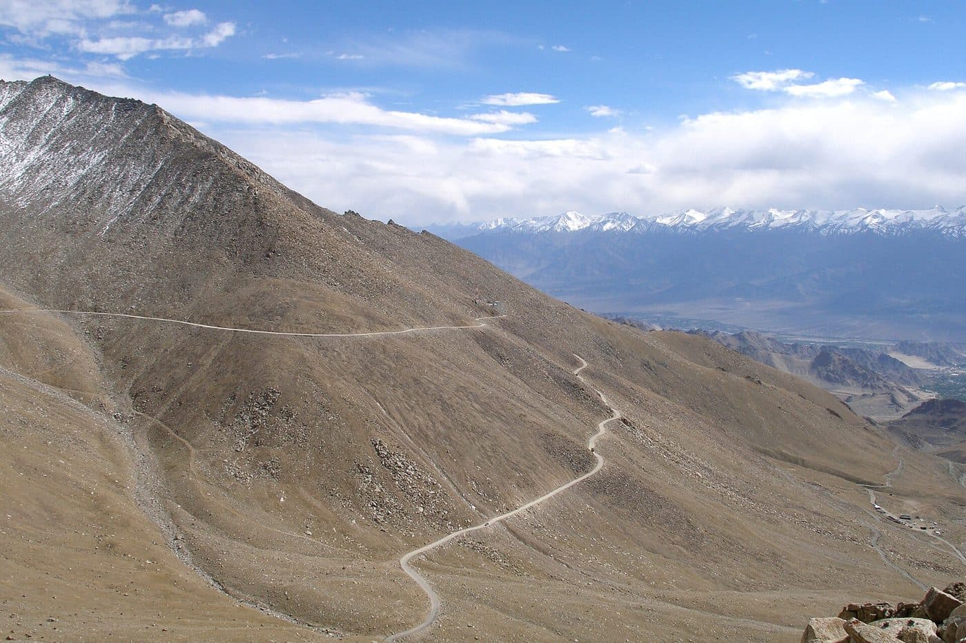 The road over Khardung La
