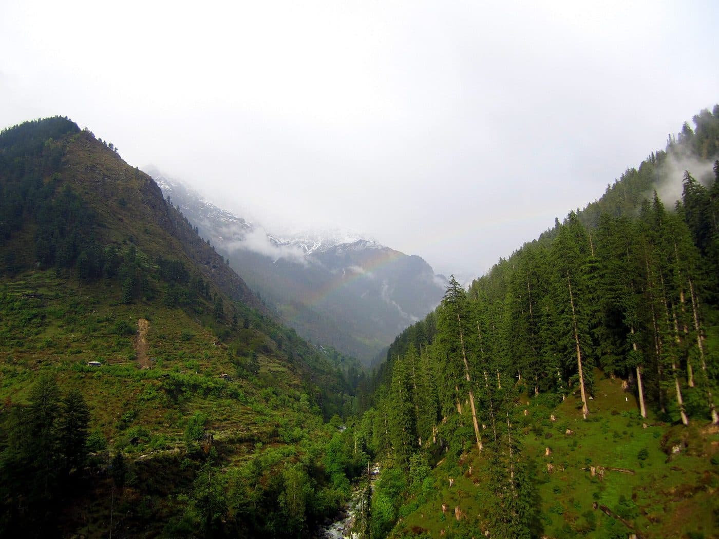 The Parvati valley on the Kheerganga trail