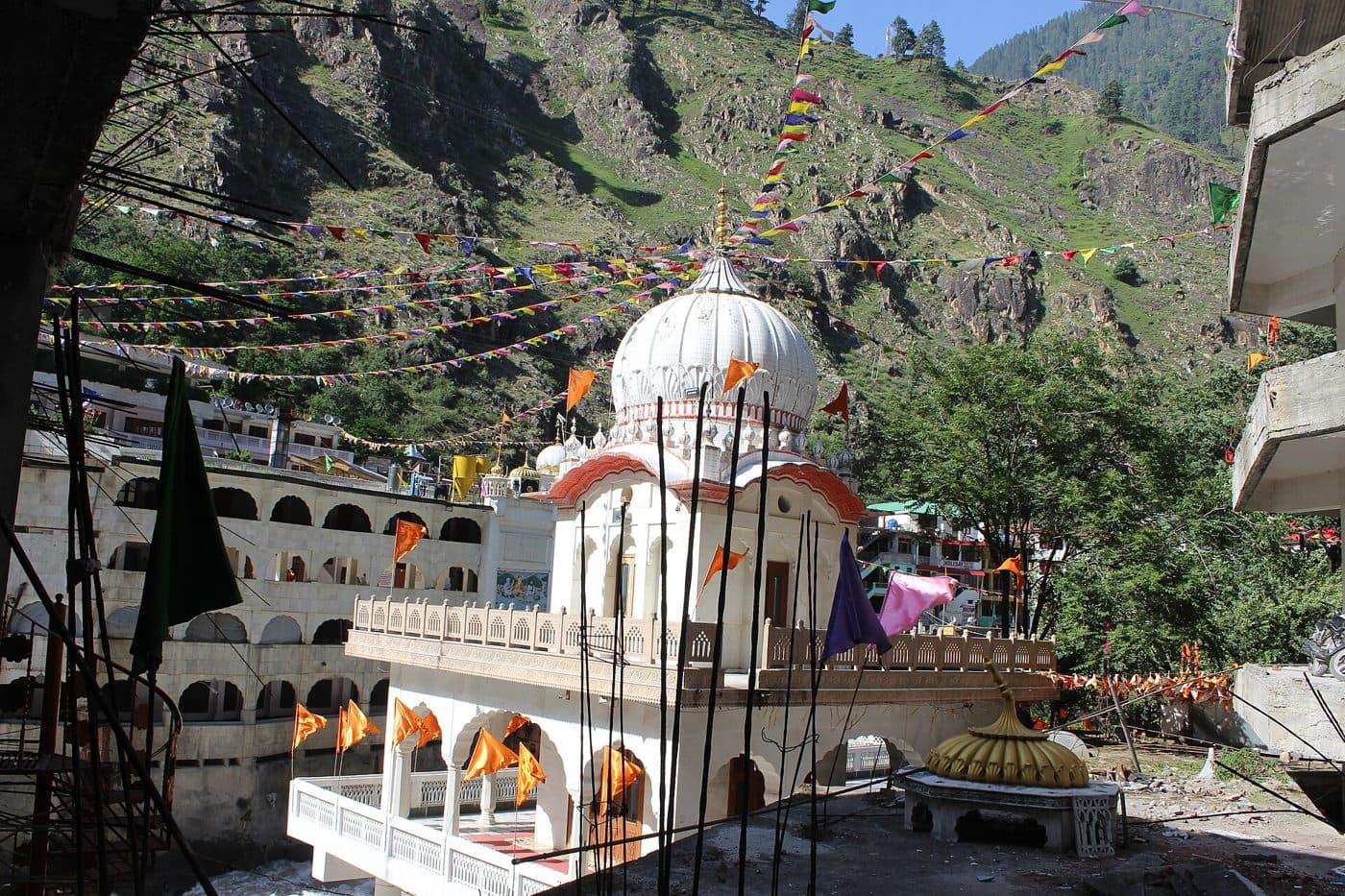 The gurudwara at Manikaran
